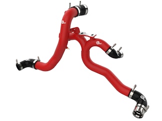 AFE 46-20504-R BladeRunner 3 IN Aluminum Hot and Cold Charge Pipe Kit Red
