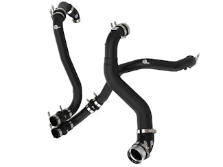 AFE 46-20514-B BladeRunner 3 IN Aluminum Hot and Cold Charge Pipe Kit Black