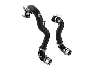 AFE 46-20574-B BladeRunner 3 IN Aluminum Hot and Cold Charge Pipe Kit Black