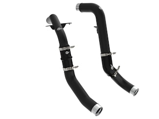 AFE 46-20594-B BladeRunner 2-1/2 IN & 3 IN Aluminum Hot and Cold Charge Pipe Kit Black