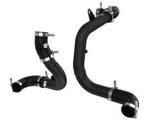 AFE 46-20604-B BladeRunner 3 IN Aluminum Hot and Cold Charge Pipe Kit Black
