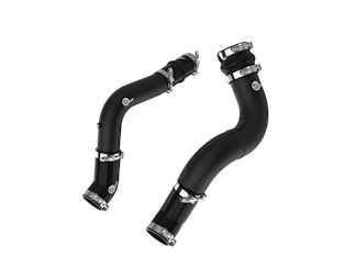 AFE 46-20614-B BladeRunner 3 IN Aluminum Cold Charge Pipe Black