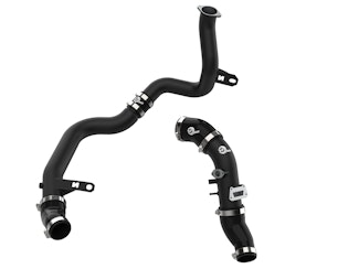 AFE 46-20624-B BladeRunner Aluminum Hot and Cold Charge Pipe Kit Black