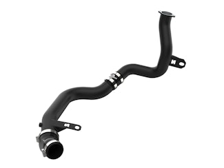 AFE 46-20628-B BladeRunner 2-1/4 IN to 2-1/2 IN Aluminum Hot Charge Pipe Black