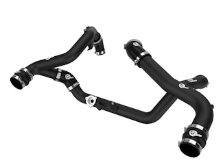 AFE 46-20654-B BladeRunner 2-1/4 IN & 2-3/4 IN Aluminum Hot and Cold Charge Pipe Kit Black
