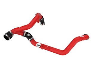 AFE 46-20658-R BladeRunner 2-1/4 IN Aluminum Hot Charge Pipe Red