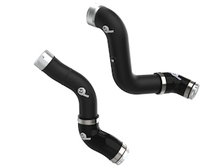 AFE 46-20744-B BladeRunner 2-1/2 IN & 3 IN Aluminum Hot and Cold Charge Pipe Kit Black