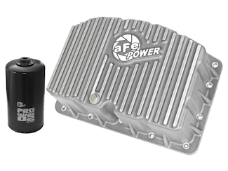 AFE 46-70320 Street Series Engine Oil Pan Raw w/Machined Fins