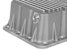 AFE 46-70320 Street Series Engine Oil Pan Raw w/Machined Fins