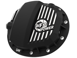 AFE 46-71140B Pro Series Dana 30 Front Differential Cover Black w/ Machined Fins