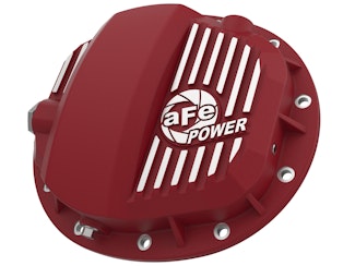 AFE 46-71140R Pro Series Dana 30 Front Differential Cover Black w/ Machined Fins