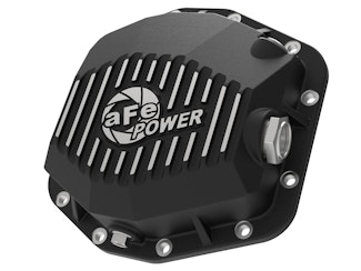 AFE 46-71170B Pro Series Rear Differential Cover Black w/ Machined Fins (Dana M220)