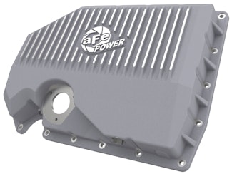 AFE 46-71210A aFe POWER Street Series Engine Oil Pan Raw w/ Machined Fins