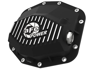 AFE 46-71280B Pro Series Rear Differential Cover Black w/ Machined Fins
