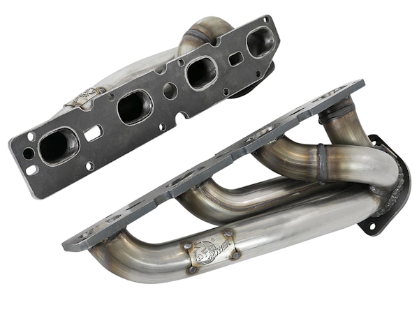 AFE 48-32021 Twisted Steel 304 Stainless Steel Shorty Header