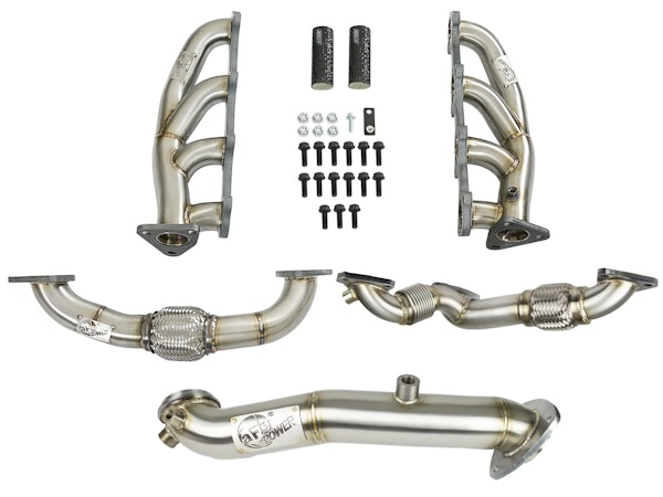 AFE 48-34137 Twisted Steel Headers, Up-Pipes & Down-Pipe