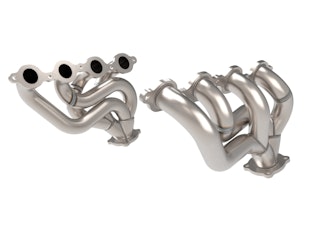 AFE 48-34144 Twisted Steel 1-3/4 IN 304 Stainless Steel Shorty Headers