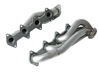 AFE 48-43032 Twisted Steel 409 Stainless Steel Short Tube Header