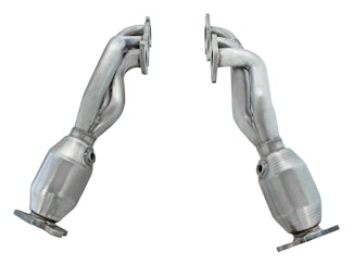 AFE 48-46001-1HC Twisted Steel Header 409 Stainless Steel w/ Cat