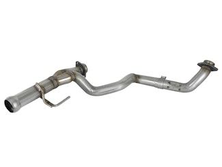 AFE 48-48026 Twisted Steel Y-Pipe Exhaust System