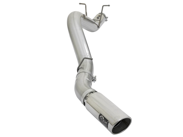 AFE 49-04085-P ATLAS 4in Aluminized Steel DPF-Back Exhaust System w/Polished Tip