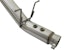 AFE 49-04085-P ATLAS 4in Aluminized Steel DPF-Back Exhaust System w/Polished Tip