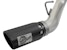 AFE 49-04086-B ATLAS 4in Aluminized Steel DPF-Back Exhaust System w/Dual Rear Exit Black Tips
