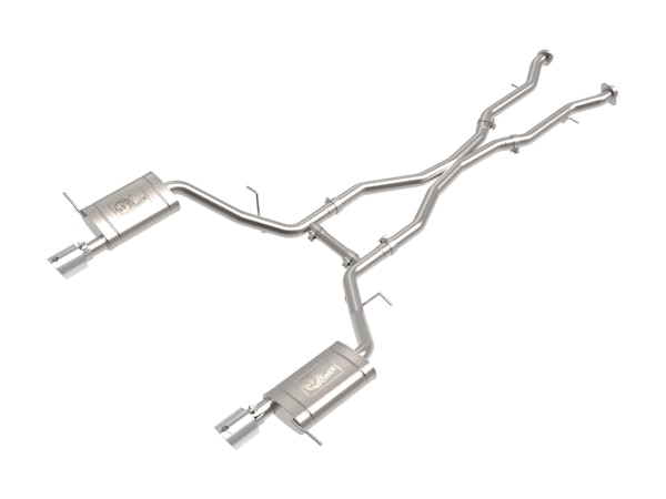 AFE 49-32086-P MACH Force-Xp 304 Stainless Steel Cat-Back Exhaust System w/ Polished Tip