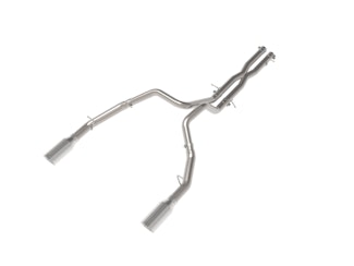 AFE 49-32087-P Vulcan Series 3 IN to 3-1/2 IN Stainless Steel Cat-Back Exhaust System Polished