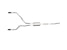 AFE 49-33130-B Vulcan Series 3 IN 304 Stainless Steel Cat-Back Exhaust System w/Black Tip