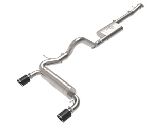 AFE 49-33138-C Vulcan Series 3 IN to 2-1/2 IN Stainless Steel Cat-Back Exhaust System Carbon