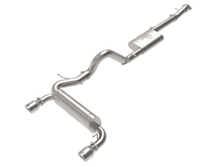 AFE 49-33138-P Vulcan Series 3 IN to 2-1/2 IN Stainless Steel Cat-Back Exhaust System Polished