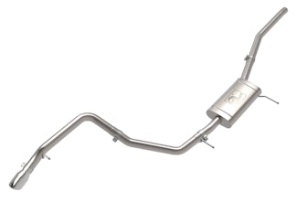 AFE 49-33145-P Vulcan Series 2-1/2 IN 304 Stainless Steel Cat-Back Exhaust w/ Polished Tip