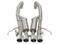 AFE 49-34082-P MACHForce XP Axle-Back Exhaust System