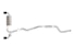 AFE 49-36050-B Takeda 3 IN to 2-1/2 IN 304 Stainless Steel Cat-Back Exhaust System w/ Black Tip
