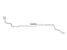 AFE 49-36074-P Vulcan Series 2-1/2 IN to 3 IN Stainless Steel Cat-Back Exhaust w/Polished Tip