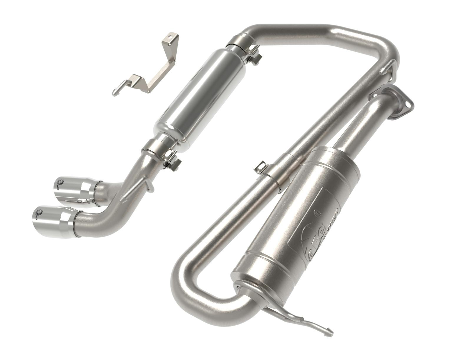 YAE…ti AFE 49-37020-P Takeda 2-1/4 IN 304 Stainless Steel Cat-Back