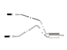AFE 49-42074-B Apollo GT Series 3 IN 409 Stainless Steel Cat-Back Exhaust System w/ Black Tip