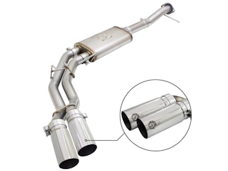 AFE 49-43080-P Rebel Series Cat-Back Exhaust System