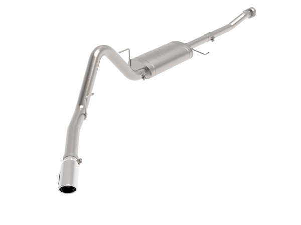 AFE 49-43125-P Apollo GT Series 3 IN to 3-1/2 IN 409 SS Cat-Back Exhaust System w/ Polish Tip