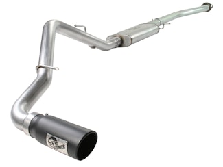 AFE 49-44012-B MACH Force-Xp 3 IN 409 Stainless Steel Cat-Back Exhaust System w/Black Tip