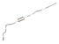 AFE 49-44108-P Apollo GT Series 3 IN 409 Stainless Steel Cat-Back Exhaust System w/ Polish Tip