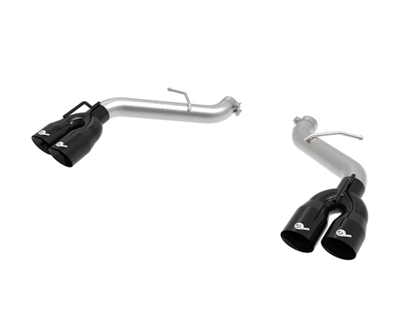 AFE 49-44119NM-B MACH Force-Xp 2-1/2 IN 409 Stainless Steel Axle-Back Exhaust System Black