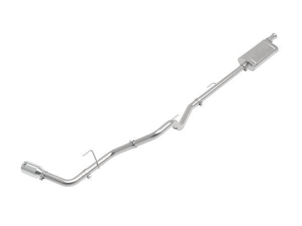 AFE 49-48089-P Apollo GT Series 2-1/2 IN 409 Stainless Steel Cat-Back Exhaust System Polished