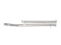 AFE 49C32085NM Vulcan Series 3 IN 304 Stainless Steel Muffler Delete Pipe