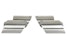AFE 49C36416-P Mach Force-Xp Exhaust Tip
