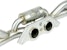 AFE 49C36434 MACH Force-Xp 304 Stainless Steel Muffler Delete Pipe