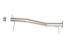 AFE 49C42076NM Apollo GT Series 409 Stainless Steel Muffler Delete Pipe