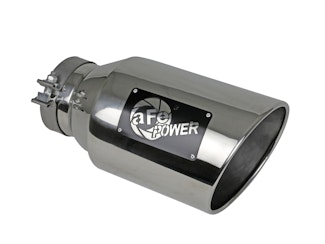 AFE 49T50801-P15 MACH Force-Xp 304 Stainless Steel Clamp-on Exhaust Tip Polished
