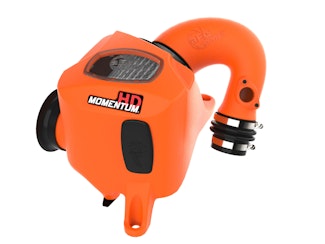 AFE 50-70063DN Momentum HD Cold Air Intake System Orange w/ Pro DRY S Filter